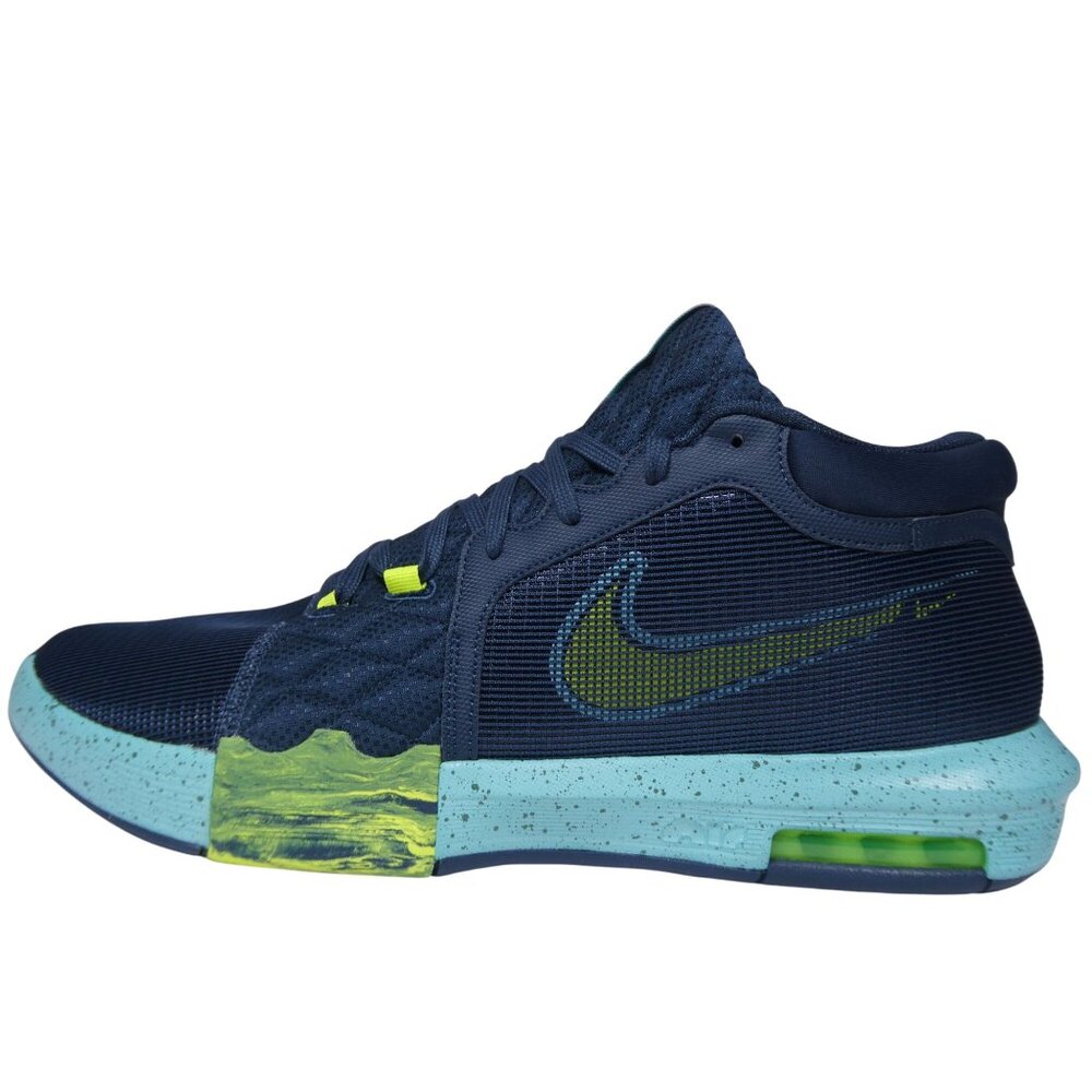 Nike LeBron Witness‎ 8 Armory Navy Green Frost Men's Size 18 - Picture 5 of 12